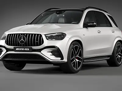 2024 Mercedes-Benz GLE 53 AMG 3D model purchase