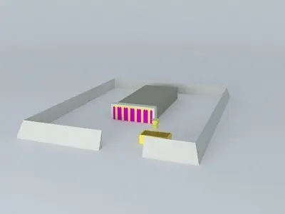 God's Temple Moses' time Free 3D model