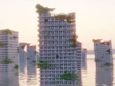 Apocalyptic City 3D model