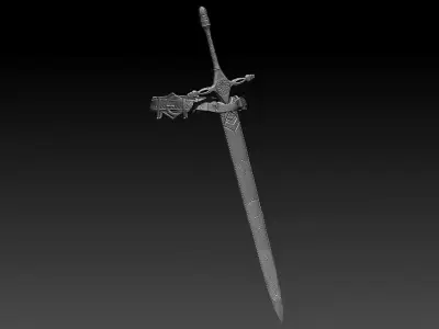 Zbrush Sword 3D model