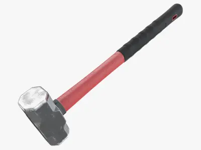 Tools - Sledge Hammer 3D model