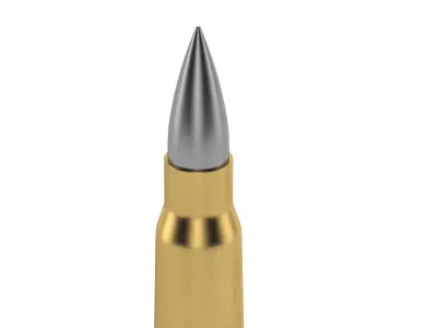 Bullet 762x39mm 3D model