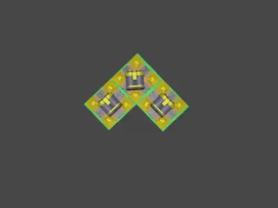 gun is in clash of clans in max lvl Free 3D model