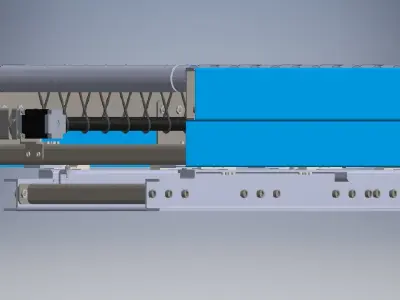 Slat Chain Conveyor 3D model purchase