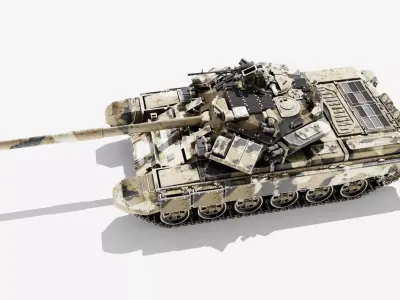 T90 Russian Tank 3D model