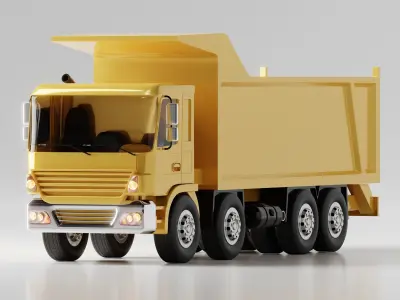 Dump Truck 3D model