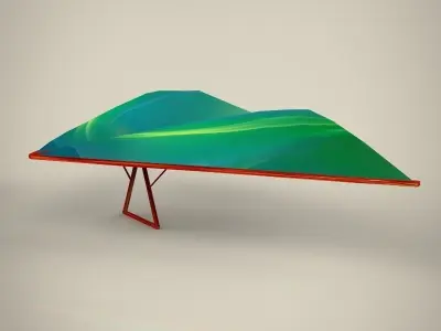 Hang Glider Low-poly 3D model get