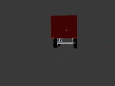 Custom Box Semi Trailer Free 3D model