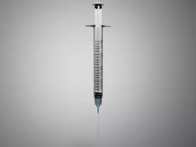 Syringe 3D model