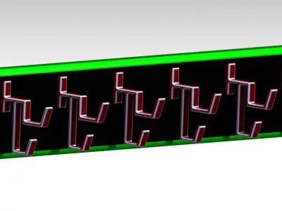 Wall hanger Free 3D model