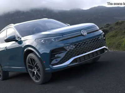  2024 Volkswagen Tiguan R-Line Turquoise 