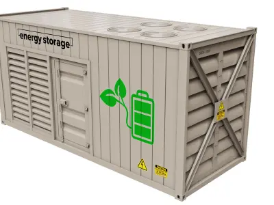 Battery energy Storage 3D model
