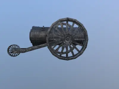 Field Cannon  3D model