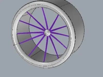 Vehicle  Tyre 3D model