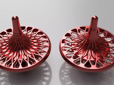 Totem Accurate Cobb Spinning Top 3D print model