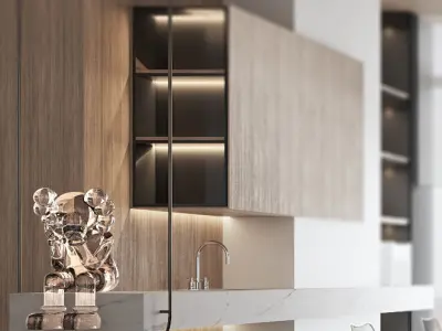  Office interior scene 37 3D model