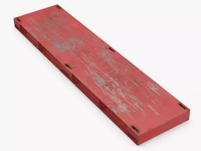 Steel Crane Mats 03 3D model