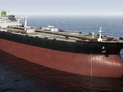 Oil Tanker 3D model