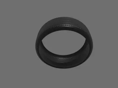 Tire part 3D model