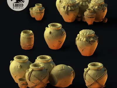 Desert Village Adventure Set Part I 3D print model