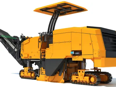 Cold Planer 3D model