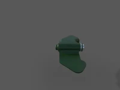 Antipersonnel mine  PFM-1 Low-poly 3D model