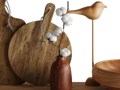 Decor Set 03 3D model purchase