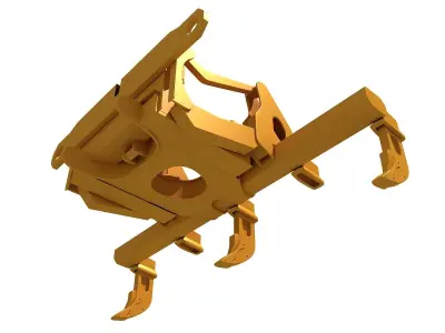 Excavator Fork Bucket 3D model