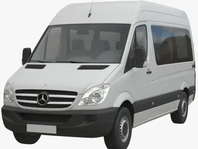 Mercedes-Benz Sprinter Passenger L2H2 3D model