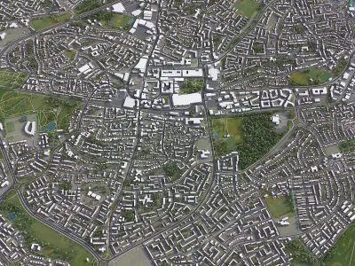 Crawley Low-poly 3D model