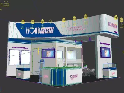Exhibition - Area -6X6-3DMAX2012-019 3D model