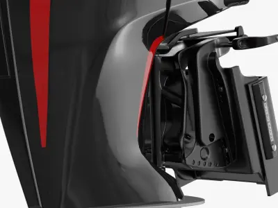  Mercury 300HP Pro XS Boat Engine Black 