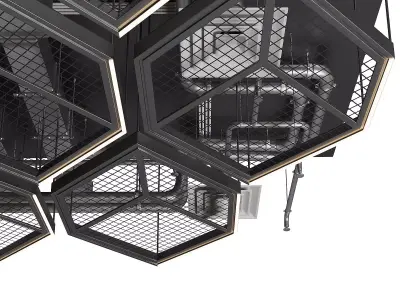 Ceiling 08 Low-poly 3D model