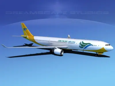 Airbus A330-300 Cebu Pacific 3D model