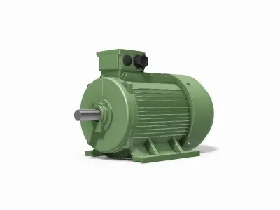 280S B3 Top 4-8 Pole IEC electric motor - 3D CAD model 3D model