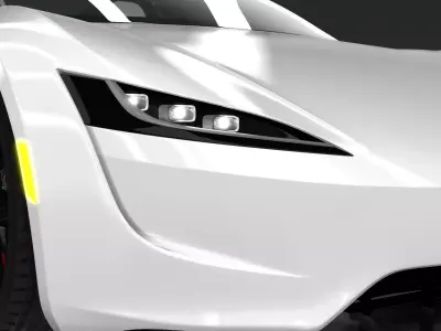 Tesla Roadster 3D model