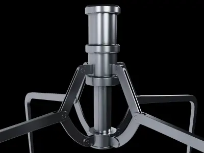 Metal Claw 15 with RIG 3D model