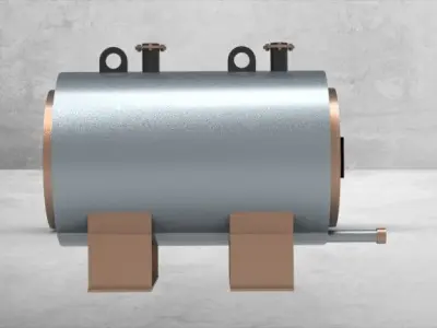 vessel tank 2 3D print model