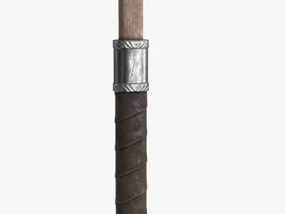 Hammer Viking Low-poly 3D model