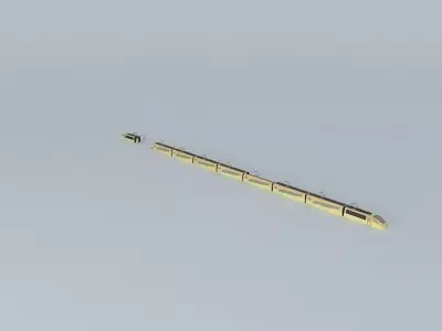Train concept design NEG TUR01 Free 3D model