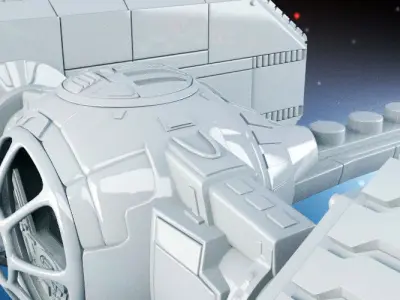 TIE Crawler 3D print model