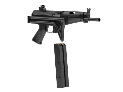 FAMAE SAF 3D model