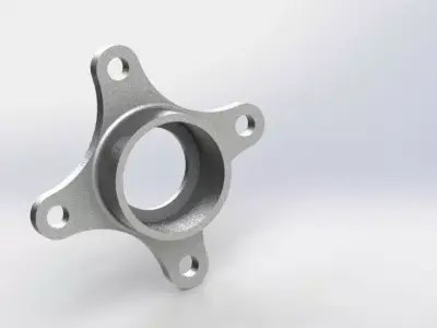Front Hub for SAE BAJA Free 3D model