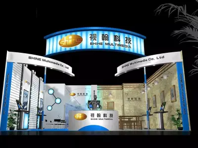 Exhibition - Area - 9X9-3DMAX2009-0128 3D model