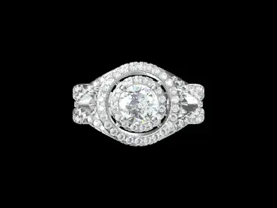 Wedding Ring  3D print model 263