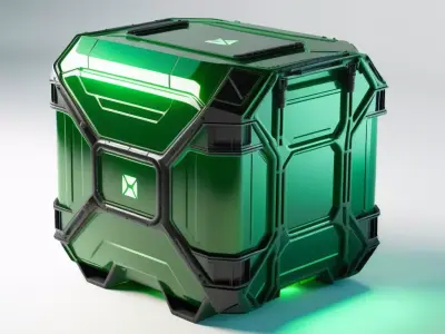 SciFi Energy Container 3D model