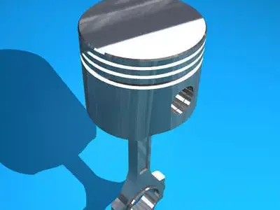 Piston 3D model get