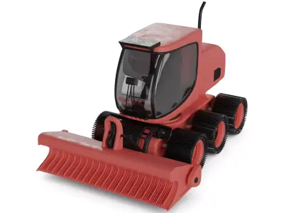 Snow Groomer 3D model buy