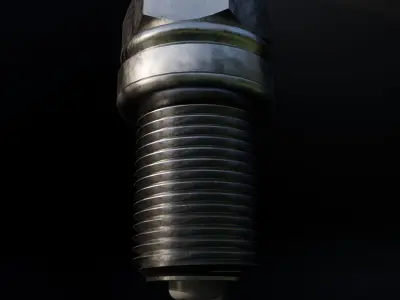 Spark plug Low-poly 3D model by DJ-Games