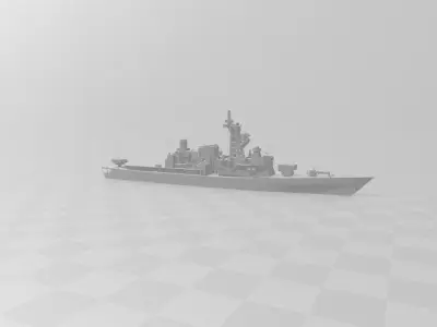jmsdf ship 3d regin printing 3D print model